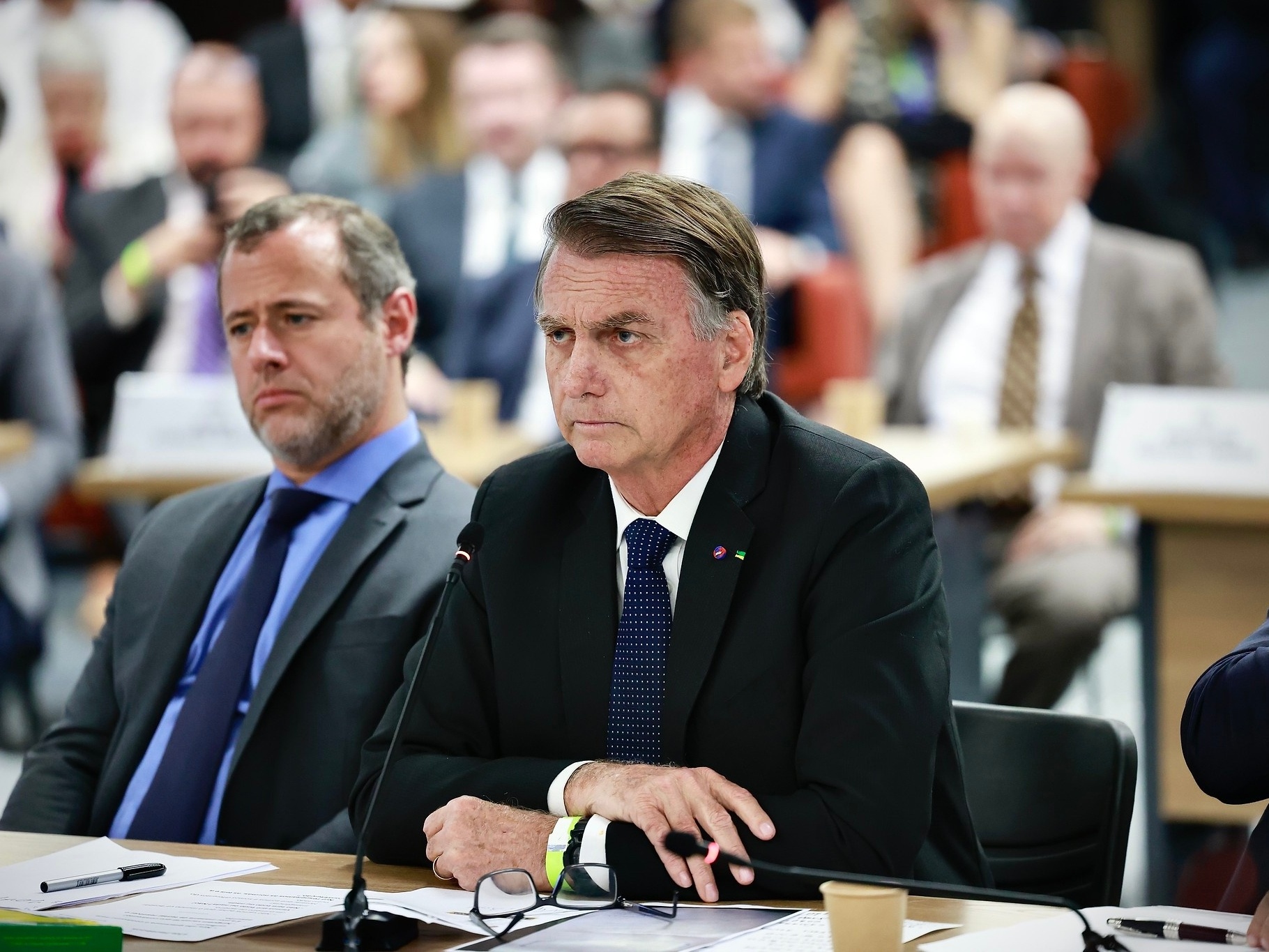 Bolsonaro reprova pedido de condenação da PGR e expressa vergonha pública Jair Bolsonaro (PL) é julgado por tentativa de golpe de Estado (Foto: Fellipe Sampaio/STF)