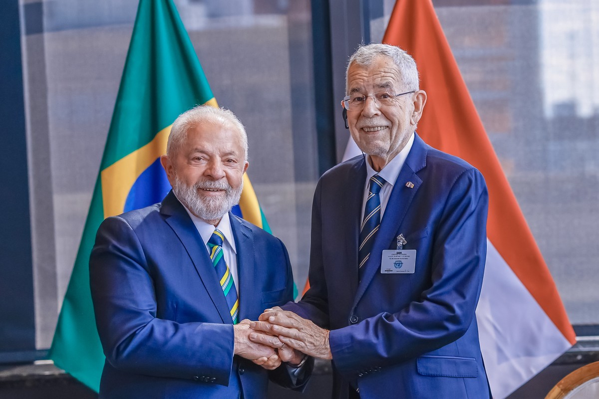 Áustria cancela participação na COP30 por conta dos altos custos da viagem Lula e Alexander Van der Bellen em encontro em Nova York (Foto: Ricardo Stuckert)