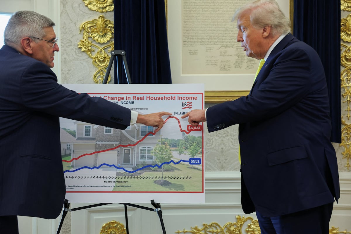 O presidente Donald Trump, este quinta-feira na Casa Branca. (Foto: Jonathan Ernst/REUTERS)