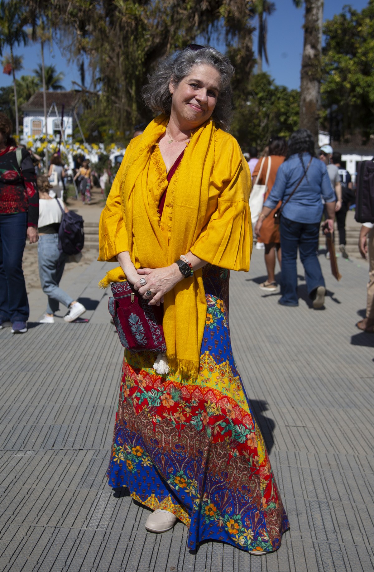 Moda nas ruas de Paraty celebra diversidade durante festa literária Foto: Reprodução