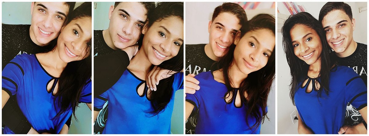 Guga Maciel e Iranilcy Oliveira em post público no Facebook (Foto: Reprodução/Facebook)