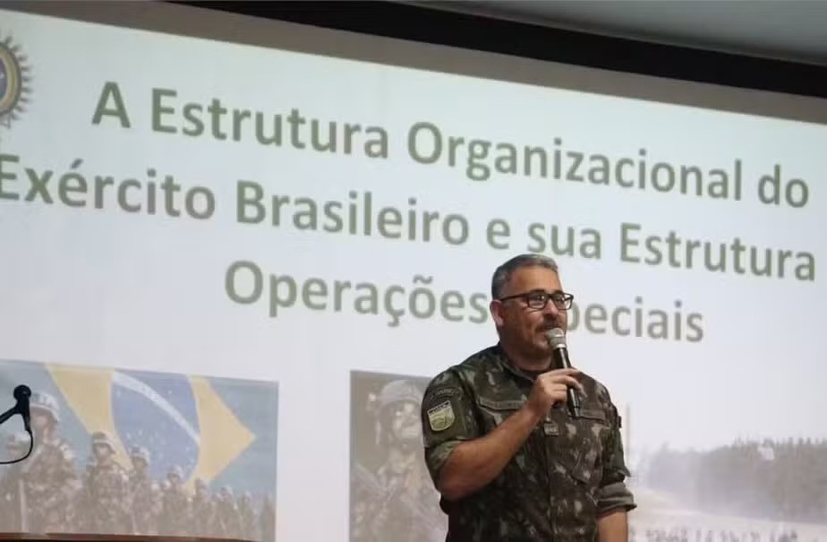 Coronel classifica reunião de jovens negros como encontro de amigos Coronel do Exército Bernardo Romão Correa Netto (Foto: Reprodução)