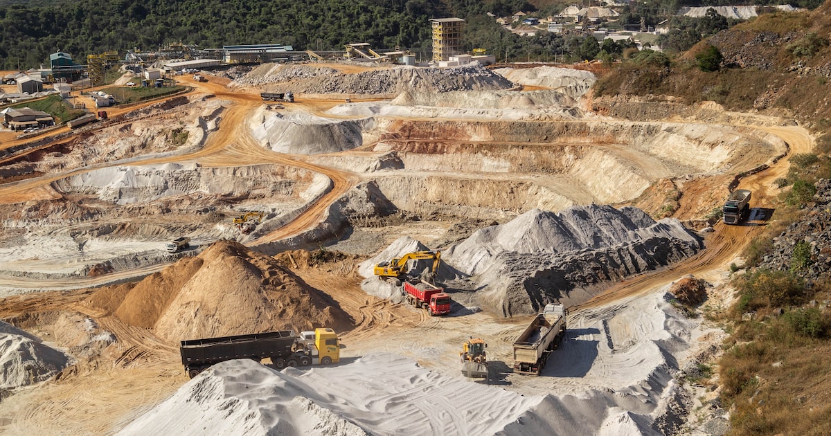 Brasil propõe diálogo com EUA sobre minerais críticos e tarifas comerciais EUA demonstraram interesse na Política Nacional de Minerais Críticos e Estratégicos em preparação pelo governo brasileiro (Foto: Daniel Teixeira/Estadão)