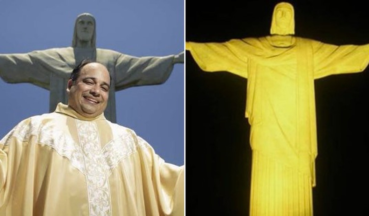 Padre Omar, reitor do Cristo Redentor (Foto: Reprodução)