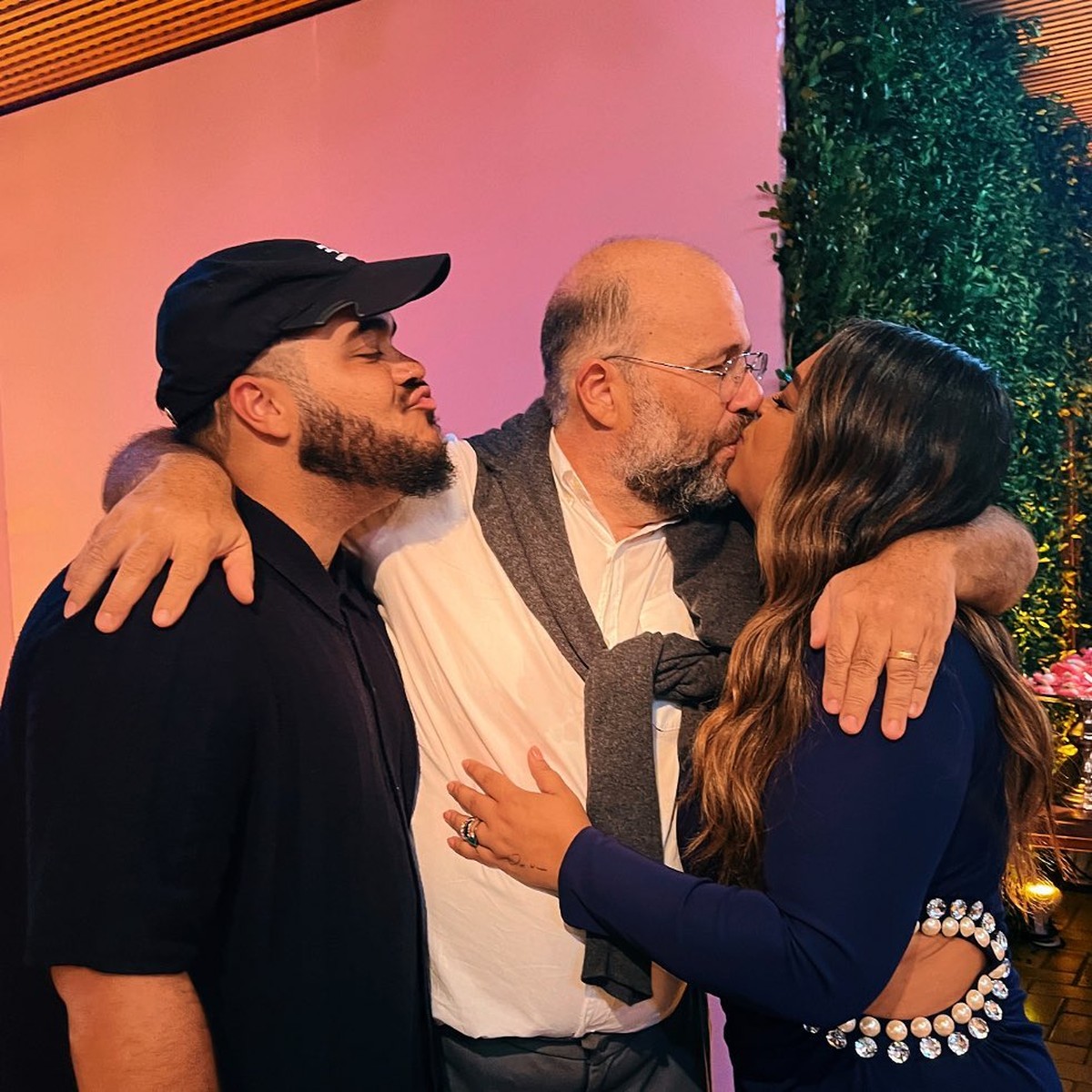 Francisco, Otávio Müller e Preta Gil (Foto: Instagram)