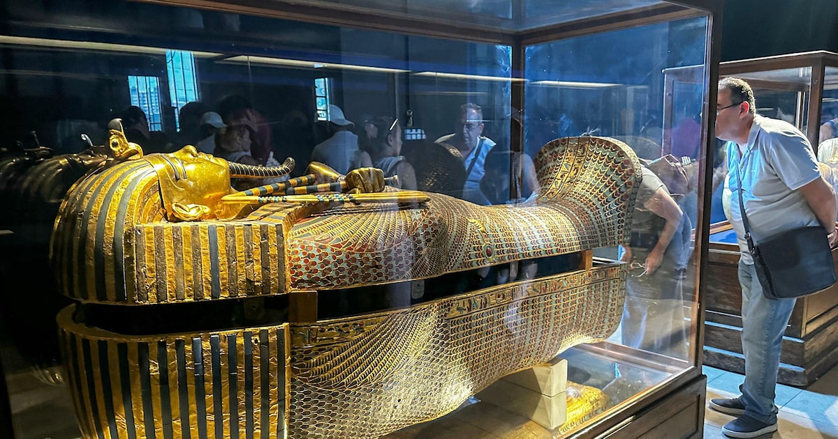 Cairo inaugura maior museu do mundo dedicado ao Egito Antigo com 100 mil artefatos Maior museu dedicado ao Egito Antigo, com 100 mil artefatos, será inaugurado no Cairo (Foto: Khaled Desouki/AFP)