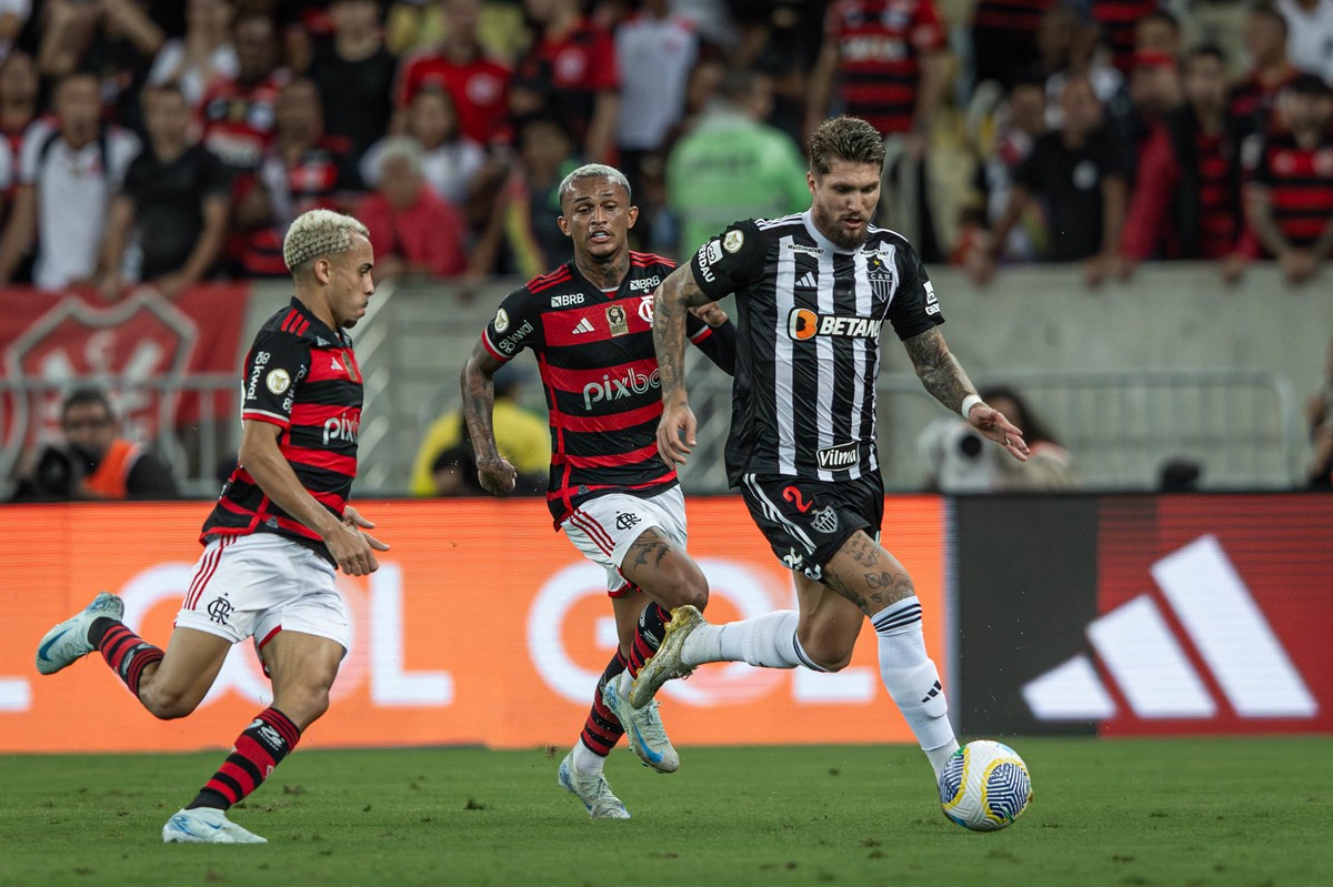 Flamengo busca vitória contra Atlético-MG e se mantém na briga pelo título do Brasileirão Flamengo x Atlético-MG - Campeonato Brasileiro (Foto: Pedro Souza / Atlético-MG)