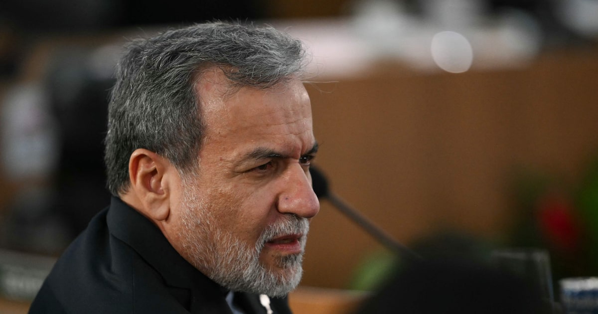Irã gera polêmica no Brics ao rejeitar apoio ao Estado de Israel Abbas Araghchi durante reunião da cúpula do Brics no Rio de Janeiro. (Foto: Mauro Pimentel/AFP)