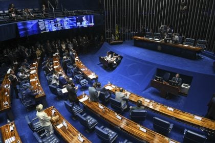 Senado acelera aprovação de proposta para aumentar número de deputados na Câmara Plenário do Senado Federal durante sessão. (Foto: Waldemir Barreto/Agência Senado)