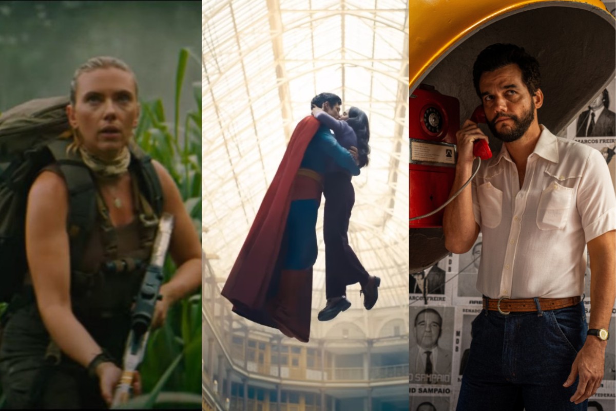 22 filmes aguardados, incluindo 'Jurassic World' e 'Superman', chegam no segundo semestre 'Jurassic World', 'Superman', 'O agente secreto': 22 estreias aguardadas do segundo semestre (Foto: Divulgação)