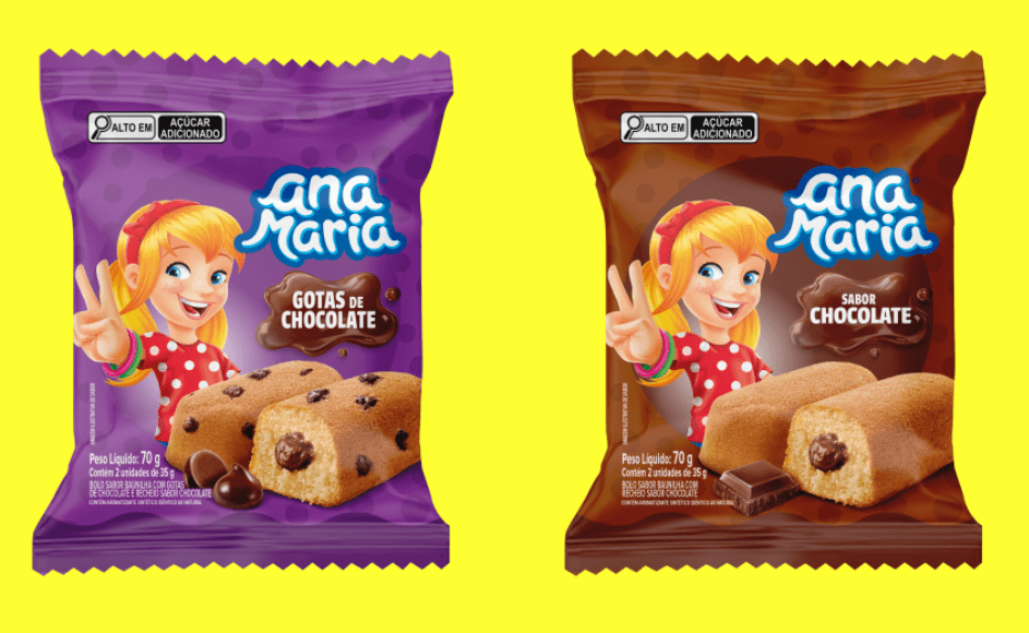 Procon suspende campanha publicitária dos bolinhos Ana Maria por abusividade Foto: Reprodução