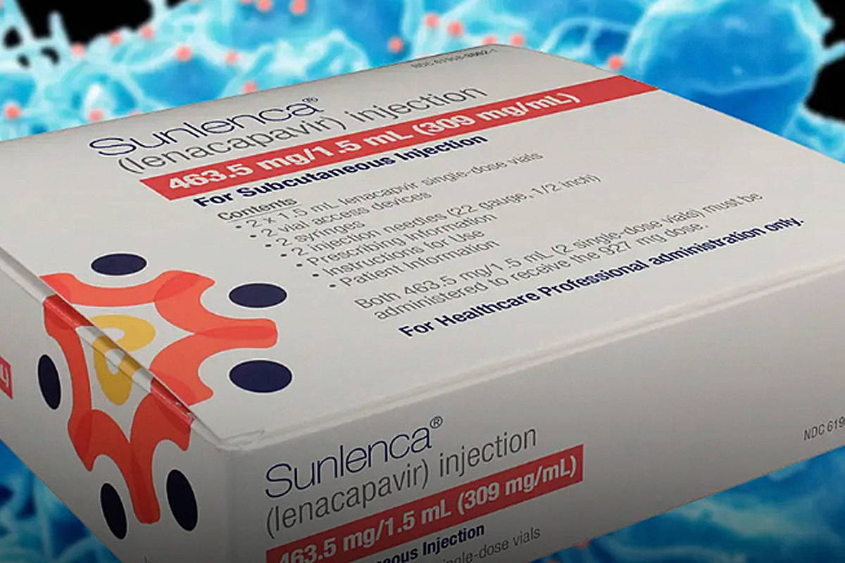 Novo remédio genérico para HIV pode custar até mil vezes menos que o original O lenacapavir é um novo medicamento antirretroviral injetável eficaz também na prevenção do HIV (Foto: Divulgação/Gilead Sciences)