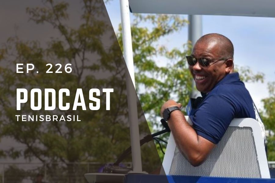 Carlos Bernardes alerta sobre a precariedade na carreira dos árbitros de tênis Foto: Reprodução