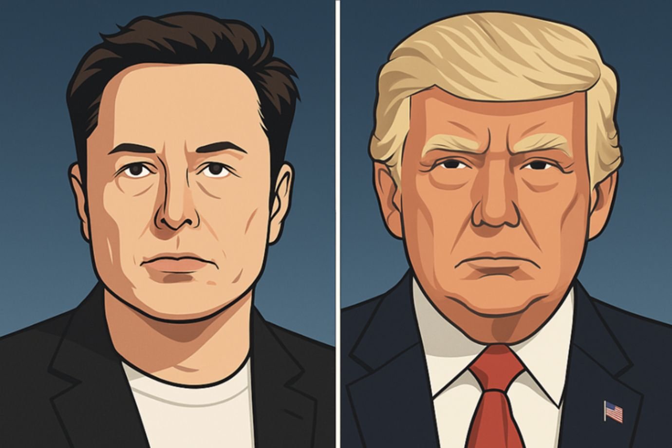 Musk ameaça revelar lista de contatos de Jeffrey Epstein em disputa com Trump FBI: relatório que inocenta elites provoca crise entre Musk e Trump (Foto: Exame)