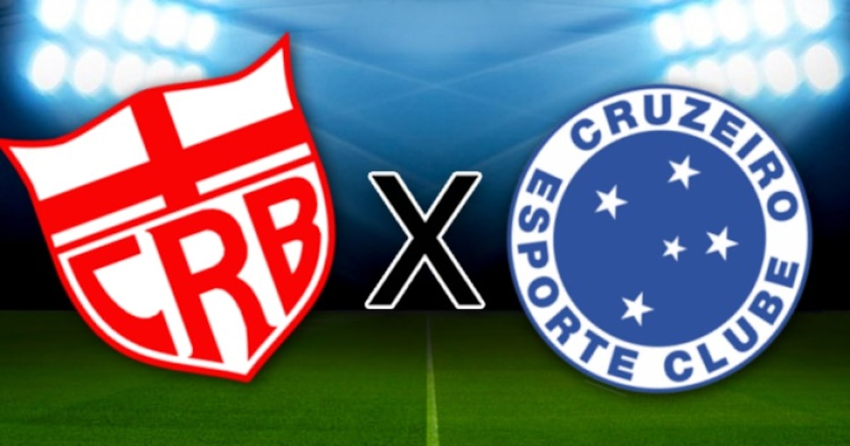 CRB e Cruzeiro se enfrentam na Copa do Brasil; saiba onde assistir e escalações