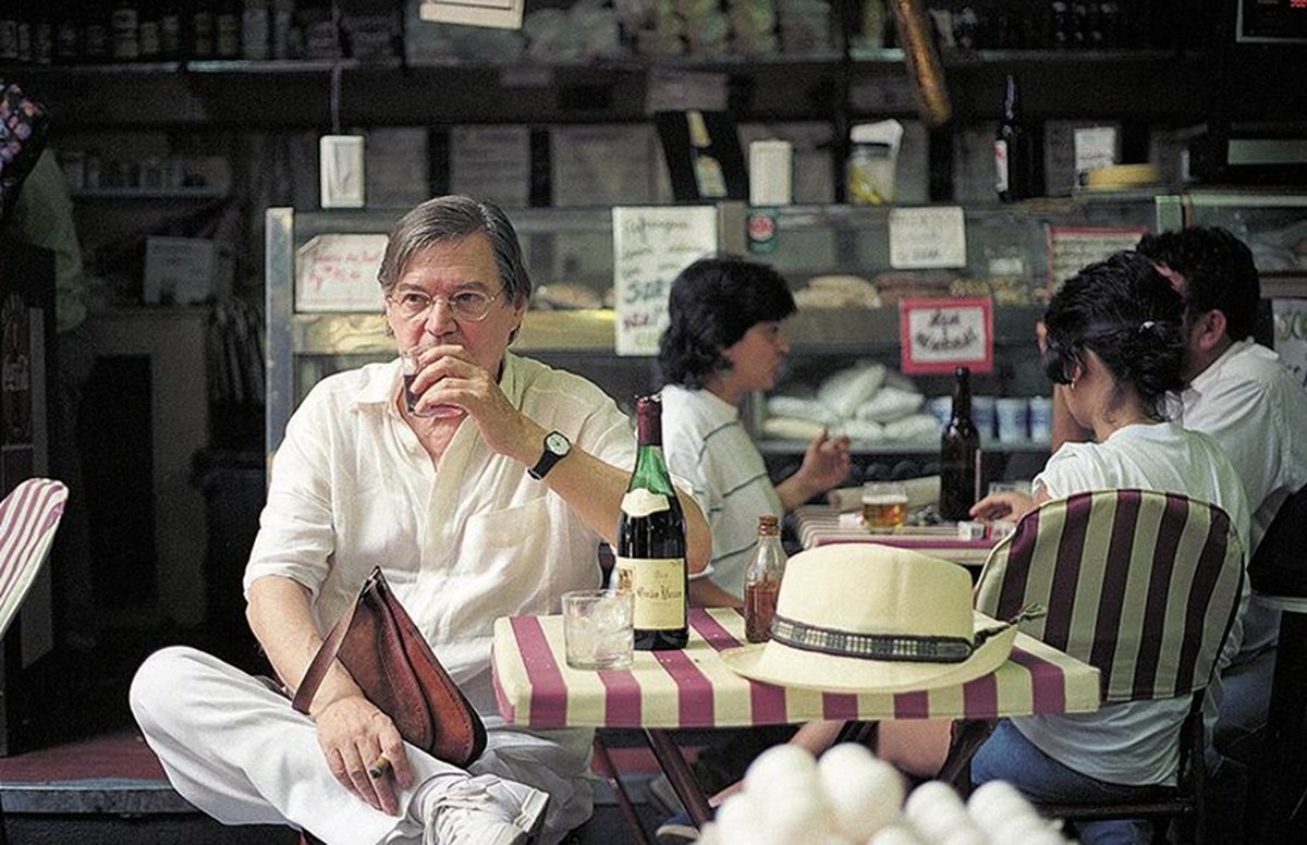 Leo Aversa lança 'Álbum', livro com fotos de cem músicos brasileiros renomados Tom Jobim: foto está no livro 'Álbum' de Leo Aversa — Foto: Leo Aversa