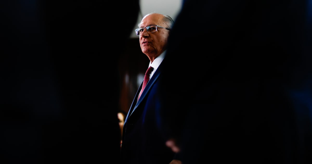 Pedido foi reforçado em videoconferência de Alckmin na manhã desta quinta-feira, 17, com representantes de setores potencialmente afetados pela tarifa (Foto: Wilton Junior/Estadão)