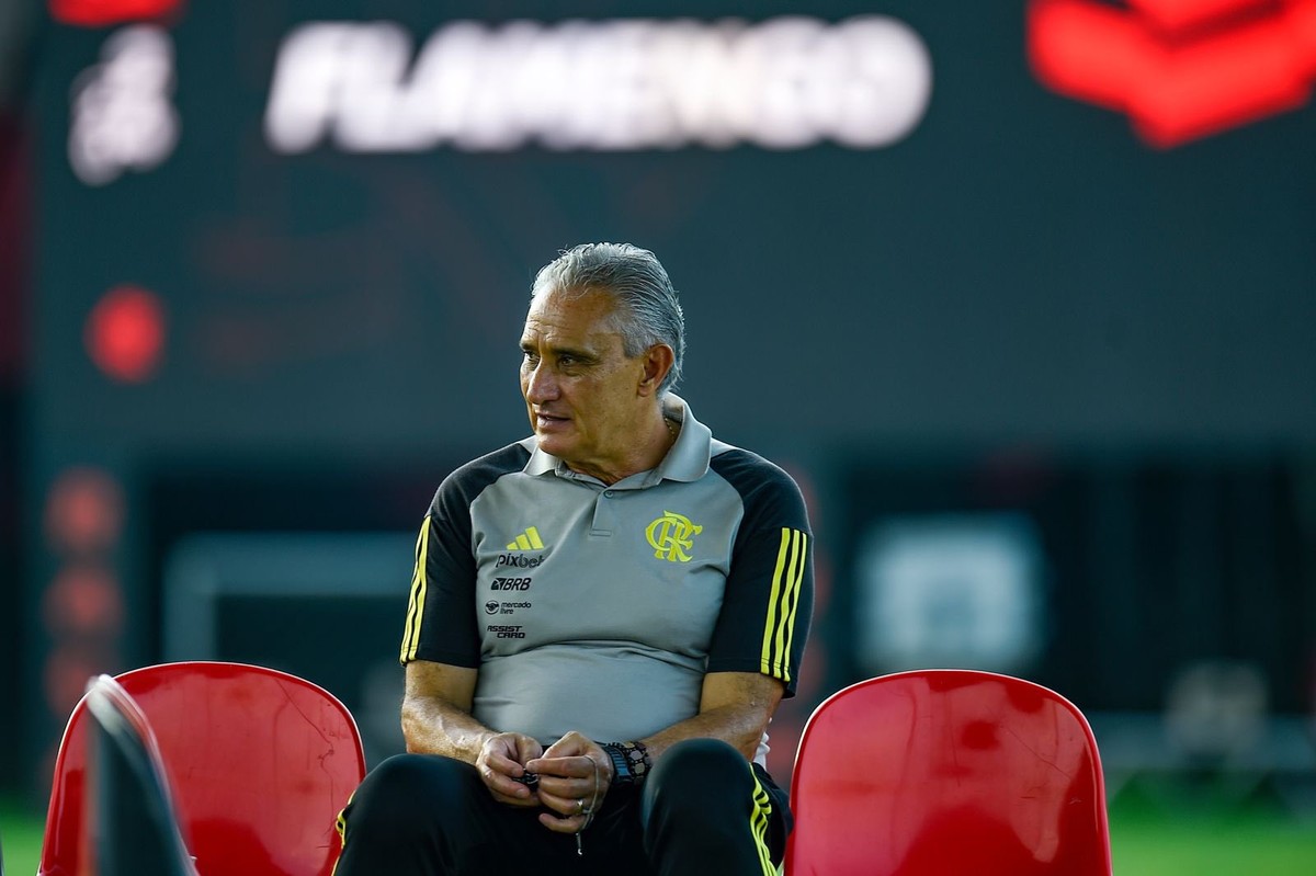 Flamengo solicita parcelamento da dívida com empresário de Tite Tite durante sua passagem pelo Flamengo (Foto: Marcelo Cortes/Flamengo)
