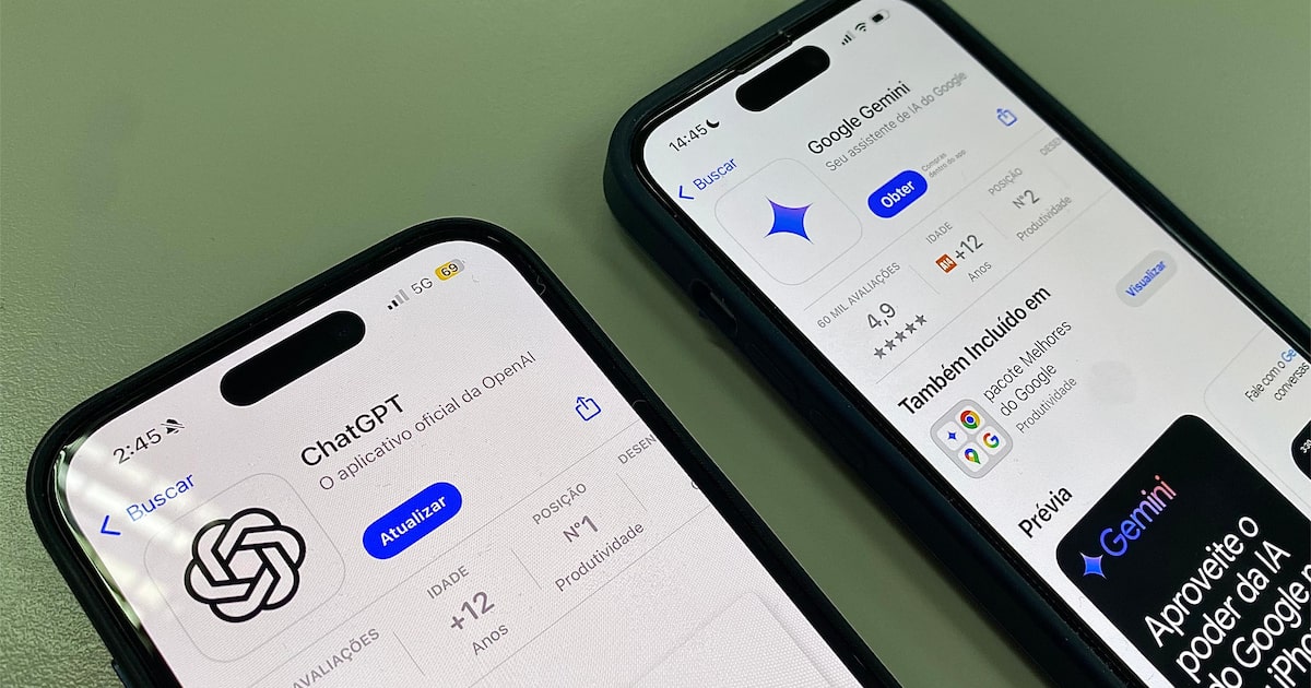 Desafios aumentam para identificar mensagens verdadeiras na era digital Gemini e ChatGPT; inteligência artificial (Foto: Alice Labate/Estadão)