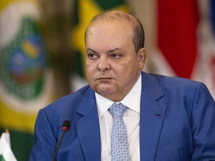 Moraes exclui Ibaneis de depoimento no caso do golpe de Estado Governador do Distrito Federal, Ibaneis Rocha. (Foto: Marcelo Camargo/Agência Brasil)