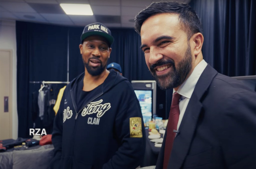 Zohran Mamdani discute crise de habitação em Nova York com Wu-Tang Clan Zohran Mamdani compartilhou um vídeo de campanha dele nos bastidores com Wu-Tang Clan, Killer Mike, Jadakiss e mais no Madison Square Garden. (Foto: Reprodução)