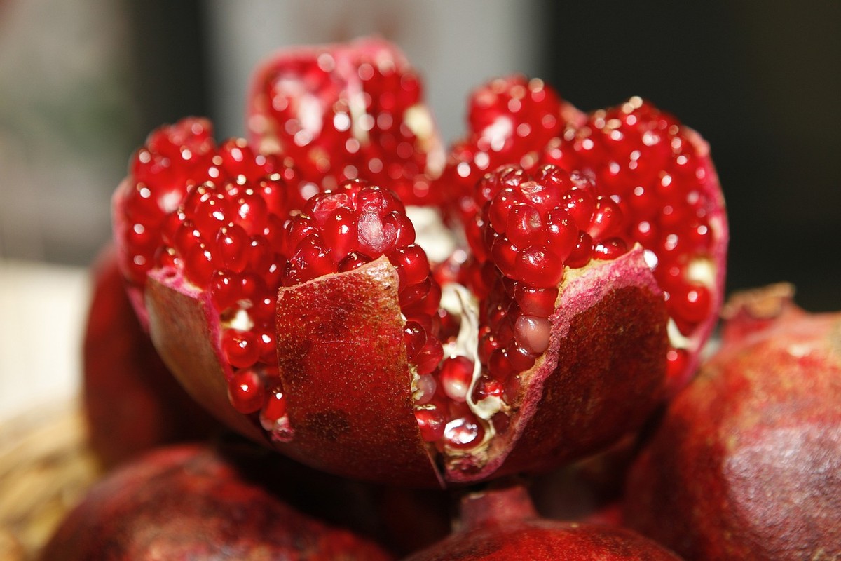 A romã é considerada por muitos como um alimento que estimula o prazer (Foto: Pixabay)