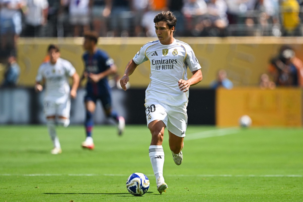 Gonzalo García é o artilheiro do Mundial mesmo com empate entre quatro jogadores Gonzalo García foi eleito o artilheiro do Mundial de Clubes (Foto: David Ramos/Getty Images/AFP)
