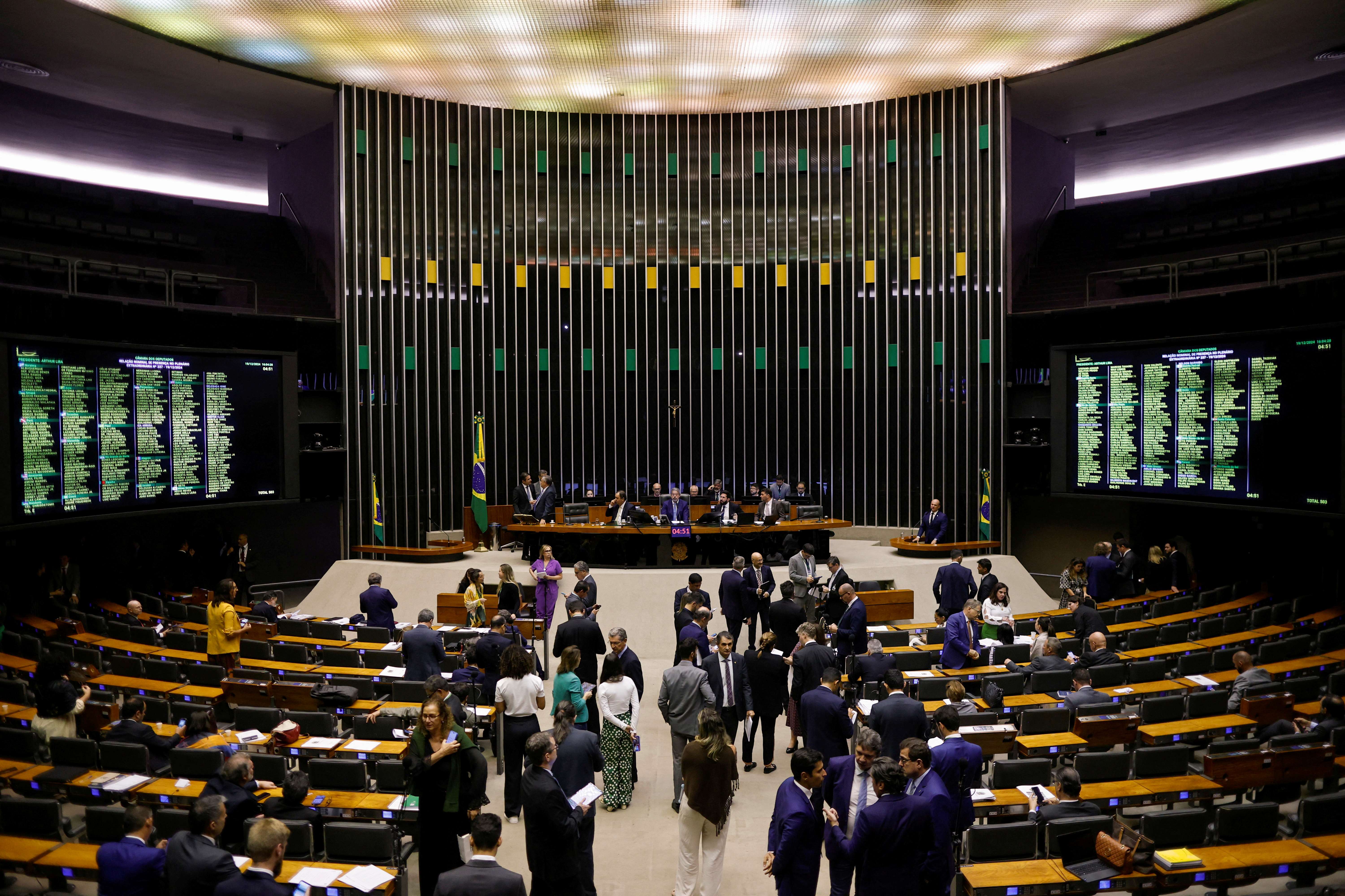 Plenário da Câmara dos Deputados (Foto: REUTERS/Adriano Machado)
