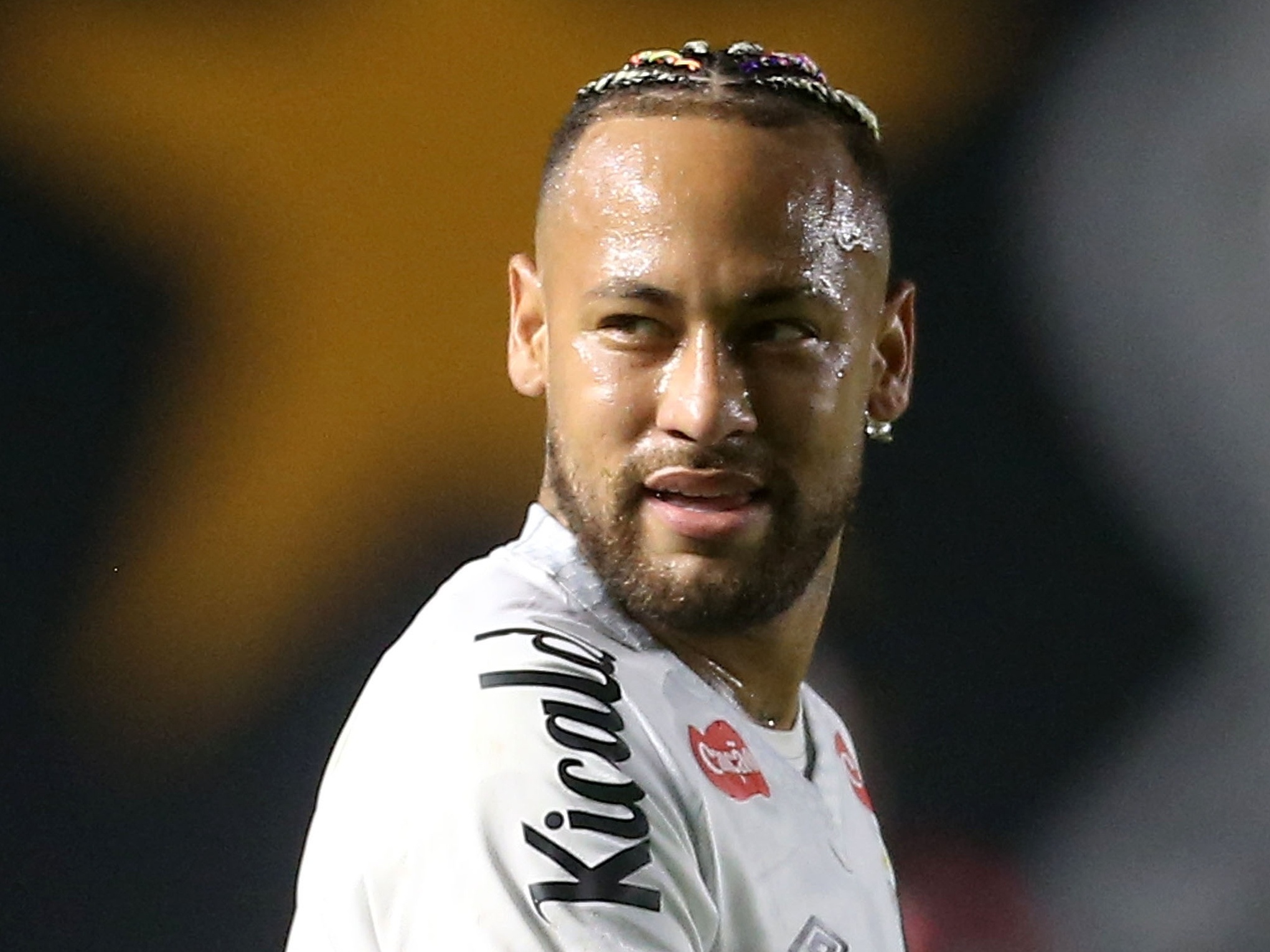 Santos divulga escalação com Neymar para duelo contra o Mirassol Neymar durante Santos x Flamengo, jogo do Brasileirão disputado na Vila Belmiro. (Foto: GUILHERME DIONÍZIO/CÓDIGO19/ESTADÃO CONTEÚDO)