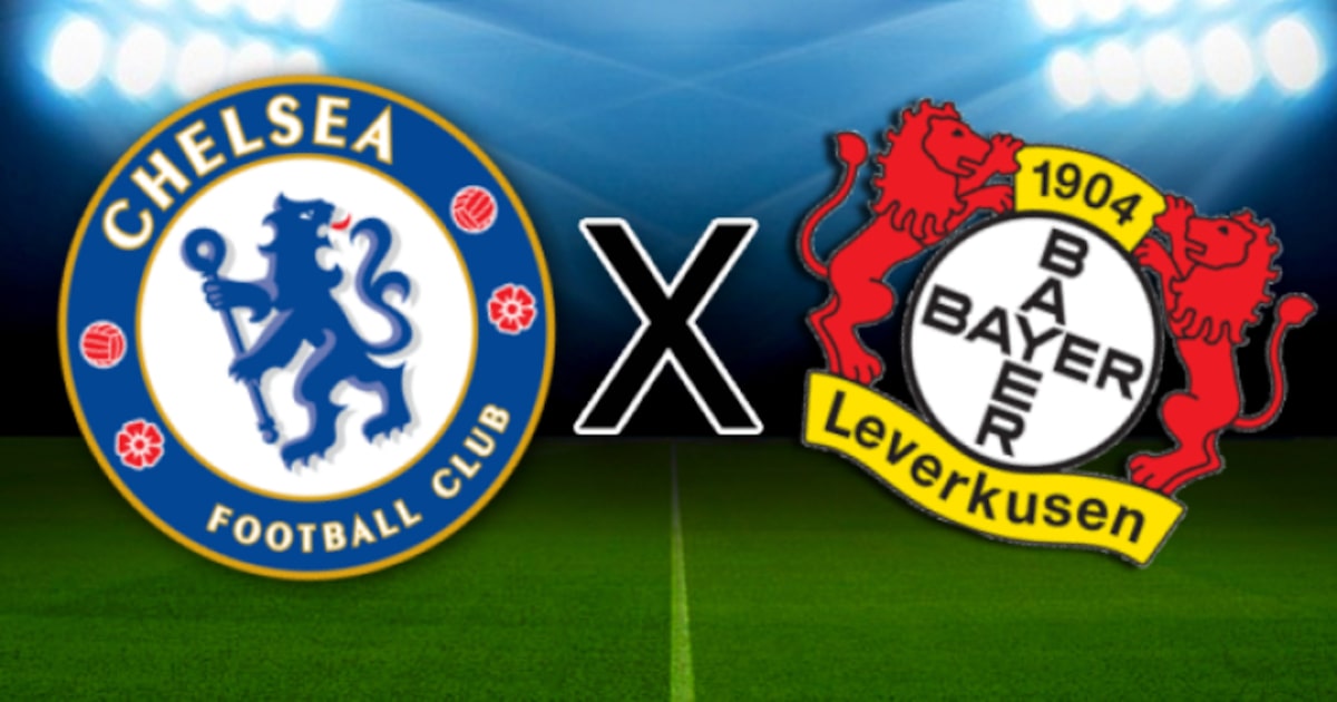 Chelsea e Bayer Leverkusen se enfrentam em amistoso; saiba onde assistir e escalações Chelsea e Bayer Leverkusen se enfrentam em amistoso de pré-temporada. (Foto: Arte/Estadão)