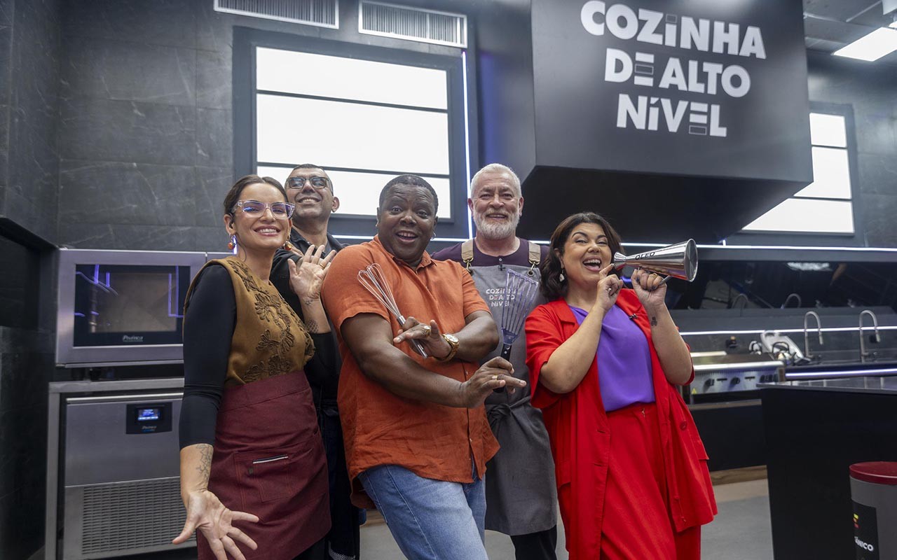 Mentores do 'Chef de Alto Nível' enfrentam novos desafios em programa do GNT Foto: Reprodução