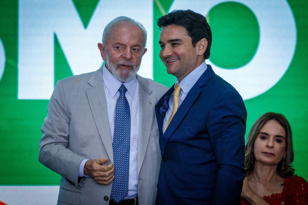 Presidente Lula e Ministro do Turismo Celso Sabino (Foto: Brenno Carvalho / Agência O Globo)