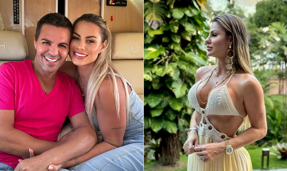 Mulher de Eduardo Costa revela pânico por causa de fotos do cantor na internet Cantor Eduardo Costa é casado com a influencer Mariana Polastreli (Foto: Reprodução/Instagram)