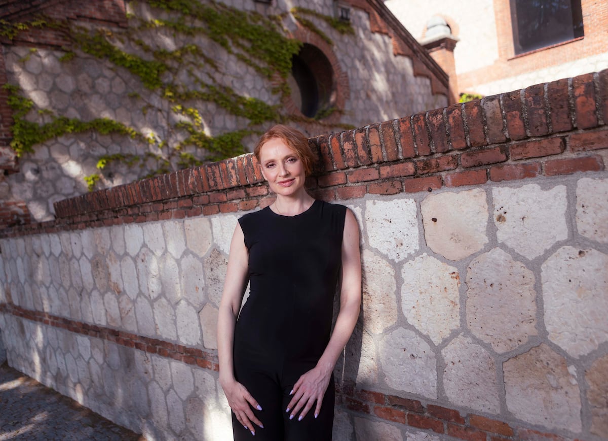 A atriz Cristina Castaño em 27 de junho em Madrid. (Foto: INMA FLORES)
