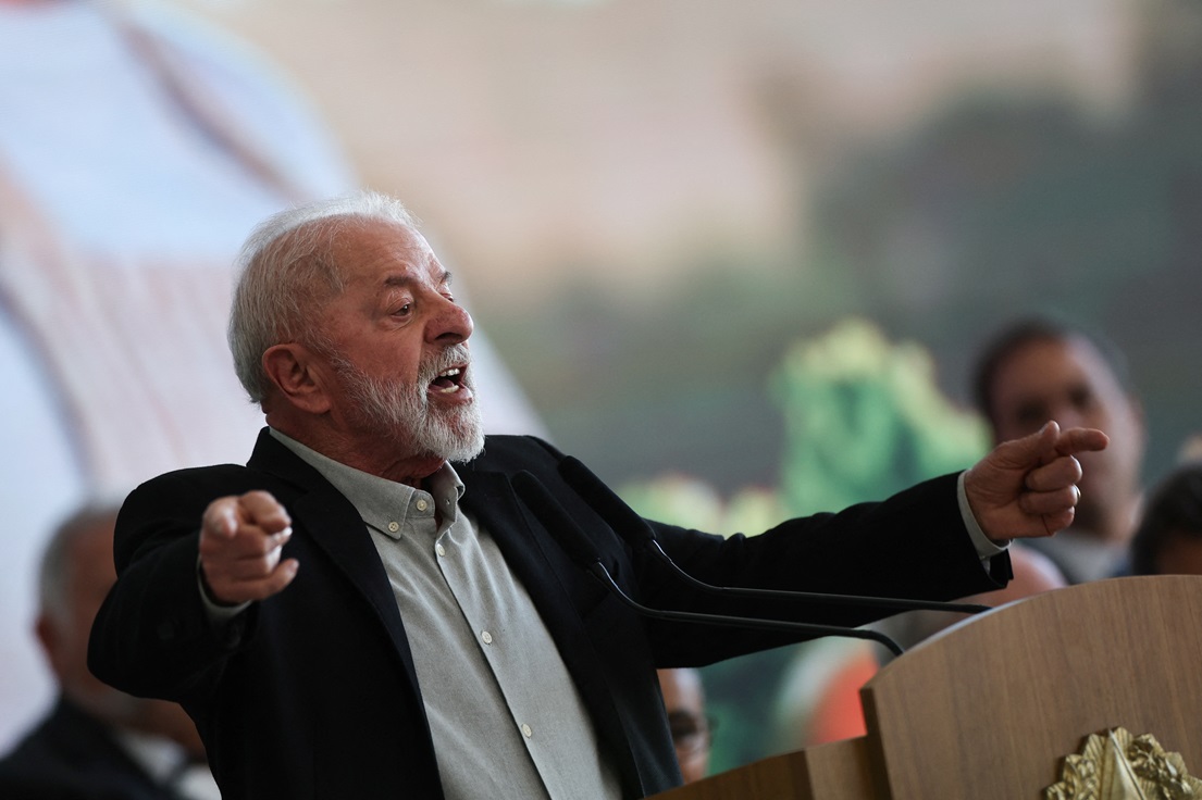 Lula afirma que paz em Gaza depende da criação do estado da Palestina Foto: Reprodução