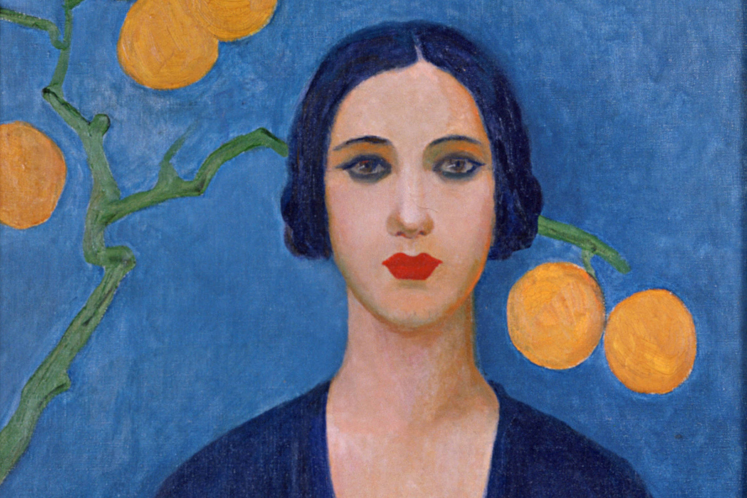 Herdeiros de Tarsila do Amaral se dividem em nova fase de disputa pelo espólio Figura em Azul, de Tarsila do Amaral - Divulgação (Foto: Divulgação)