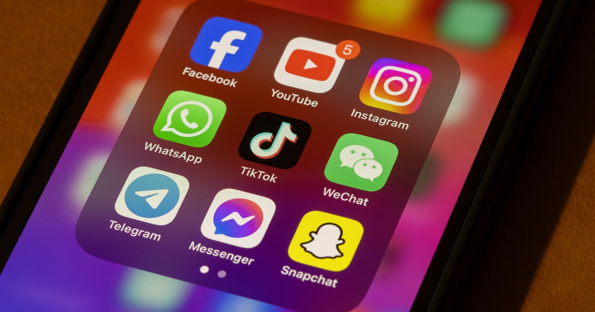 Associação das big techs promove almoço no 'Gilmarpalooza' e BTG planeja happy hour Aplicativos das principais big techs no ramo de redes sociais. (Foto: Dongyu Xu/Adobe Stock)