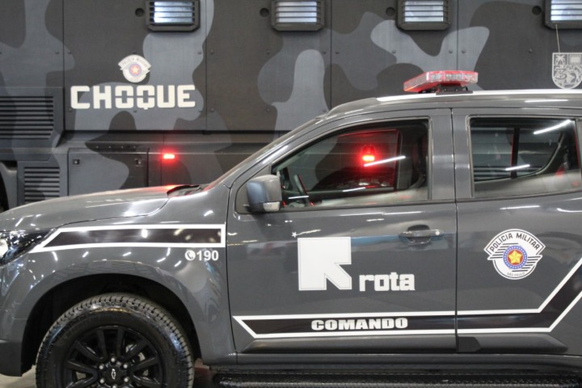 Policial da Rota dispara e fere investigador da Polícia Civil na Zona Sul de SP Viatura da Rota (Foto: Reprodução)