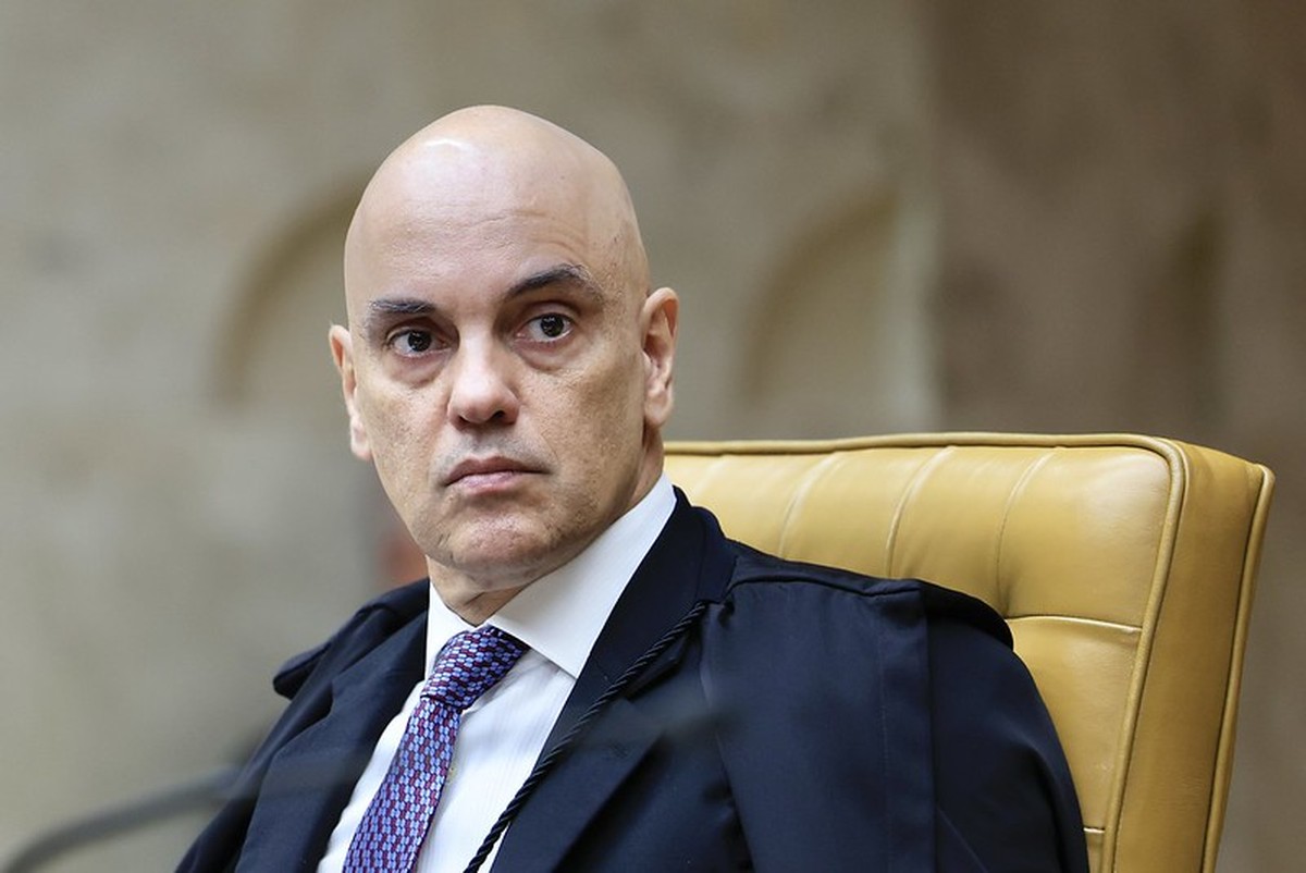 Moraes nega pedido de Bolsonaro e proíbe 'tumulto processual' no caso Cid Ministro Alexandre de Moraes durante sessão no plenário do STF (Foto: Fellipe Sampaio /STF/25-06-2025)
