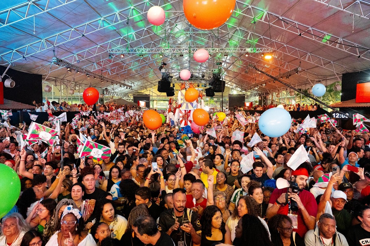 Vila, Tijuca, Viradouro e Imperatriz brilham na Noite dos Enredos do carnaval Cidade do Samba lotada para curtir a Noite dos Enredos: carnaval 2026 é logo ali (Foto: Eduardo Hollanda/Liesa)