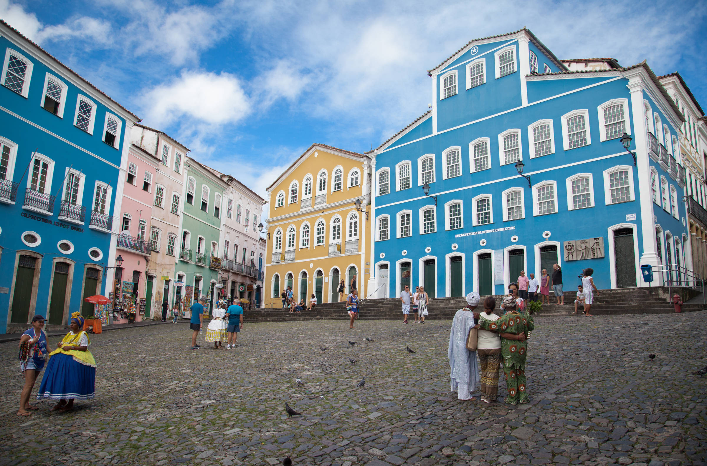 Paulistanos escolhem Bahia como o principal destino turístico para 2024 Pelourinho, em Salvador (Foto: Fernando Vivas/Folhapress)