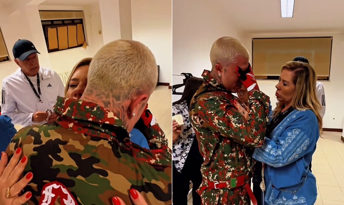 MC Daniel se emociona ao reencontrar família antes de show na Europa MC Daniel cai no choro ao encontrar família antes de show na Europa: ‘Passa um filme na cabeça’ (Foto: Reprodução/Instagram)