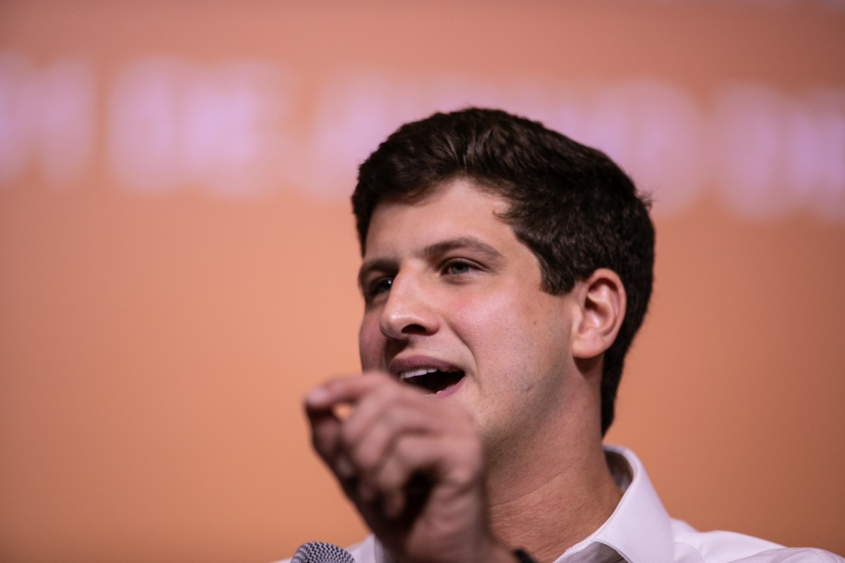 João Campos, Prefeito de Recife no Congresso Nacional do Partido Socialista Brasileiro (PSB) (Foto: Brenno Carvalho / Agência O Globo)
