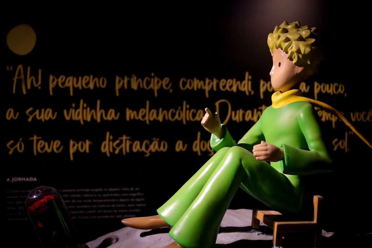 Exposição imersiva gratuita sobre 'O pequeno príncipe' estreia no Rio de Janeiro Exposição imersiva inédita sobre 'O pequeno príncipe' abre no Rio de Janeiro (Foto: Divulgação)