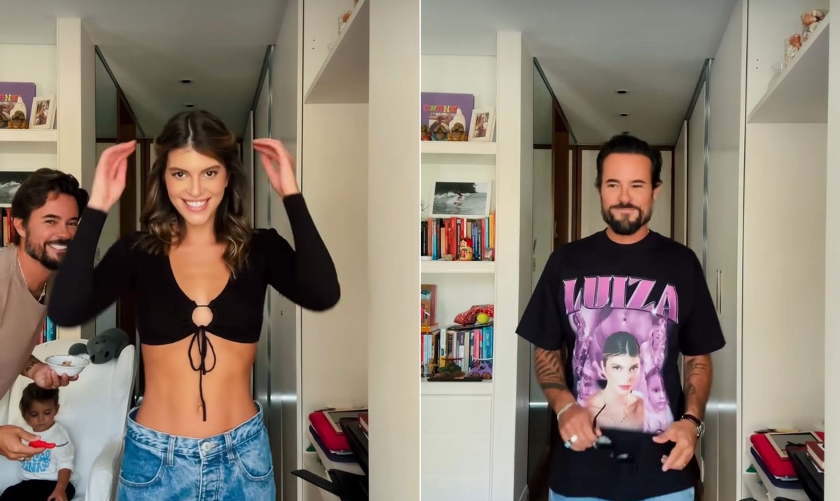 Maria Luiza Vilhena exibe look divertido para festival infantil com estilo de Paulinho Maria Luiza e Paulinho Vilhena (Foto: Reprodução/Instagram)