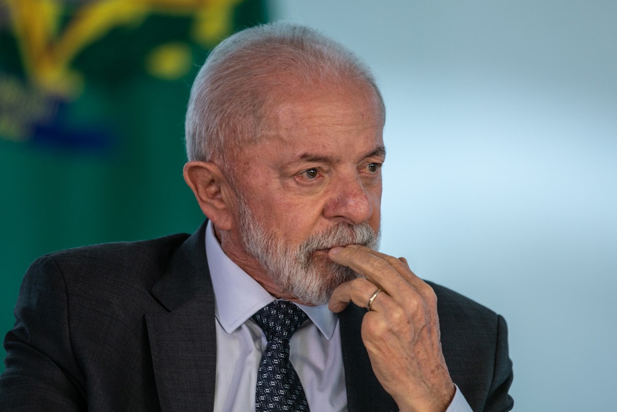 Presidente Lula no Palácio do Planalto (Foto: Brenno Carvalho / Agência O Globo)