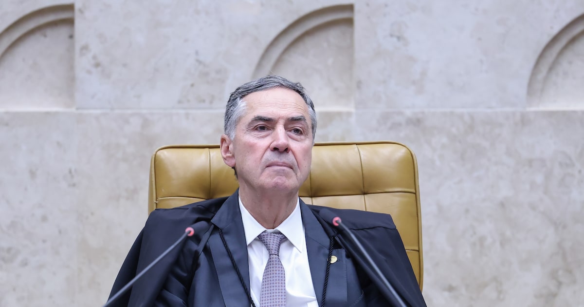 Barroso defende bloqueio de perfis e remoção de posts como proteção à democracia Democracia brasileira sofreu ataques e, por isso, medidas foram necessárias para protegê-la (Foto: Antonio Augusto/STF)