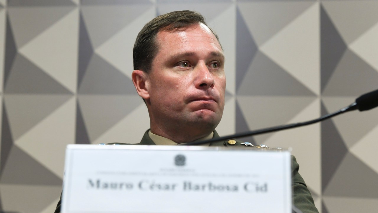 Defesa de Mauro Cid apresenta argumentos finais no caso do golpe político Mauro Cid, ex-ajudante de ordens de Jair Bolsonaro (Foto: Edilson Rodrigues/Agência Senado/Divulgação)