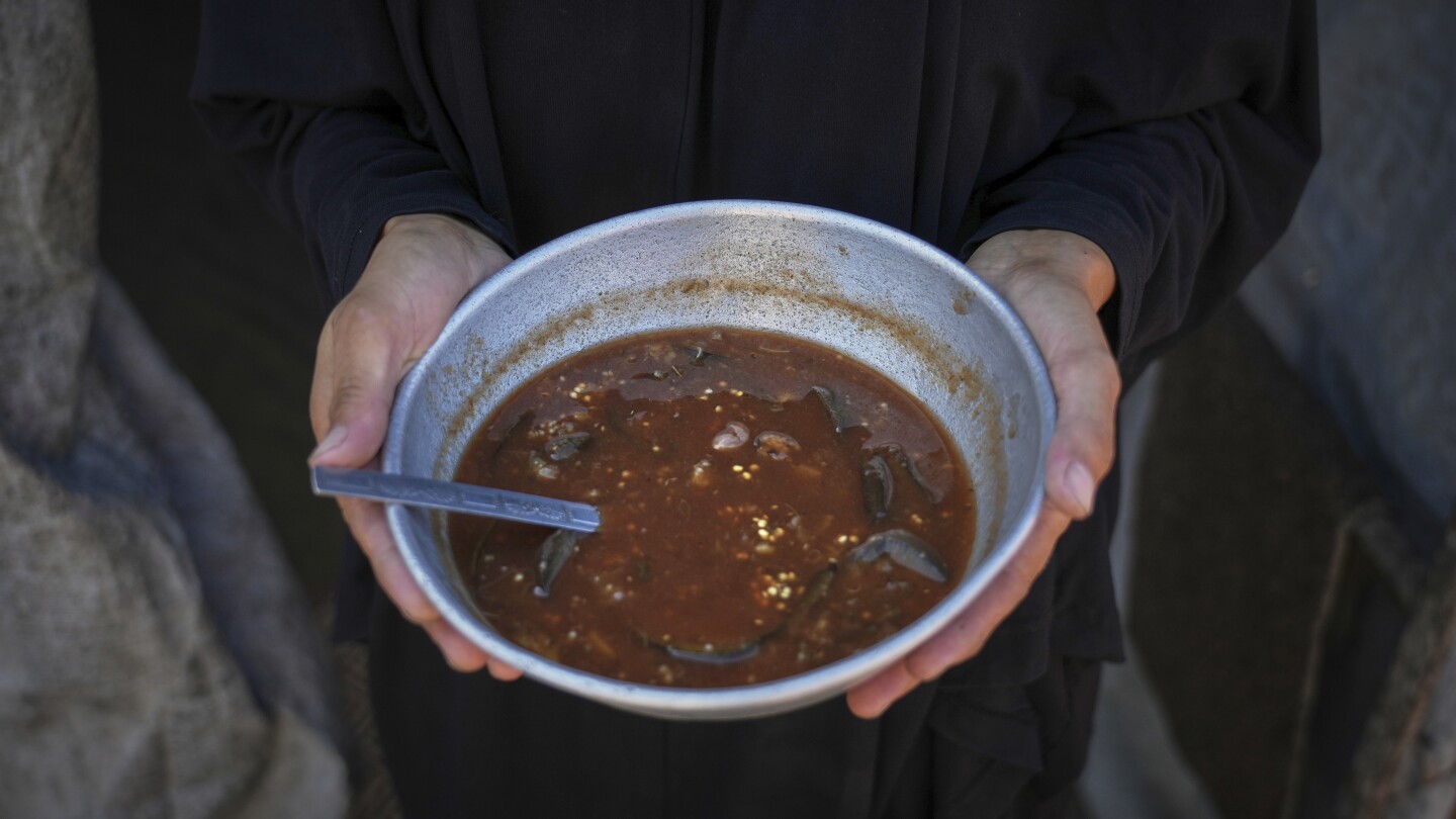 Mães em Gaza enfrentam fome enquanto tentam esticar ingredientes escassos