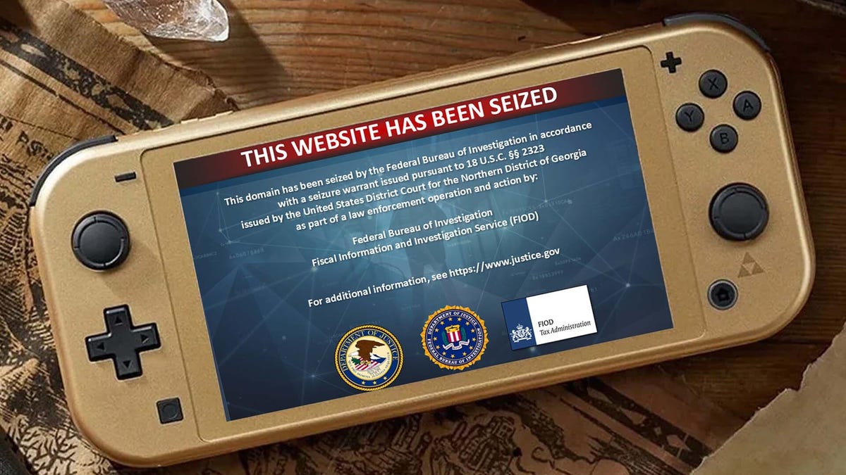 FBI apreende importante site de pirataria do Nintendo Switch nos Estados Unidos Foto: Reprodução